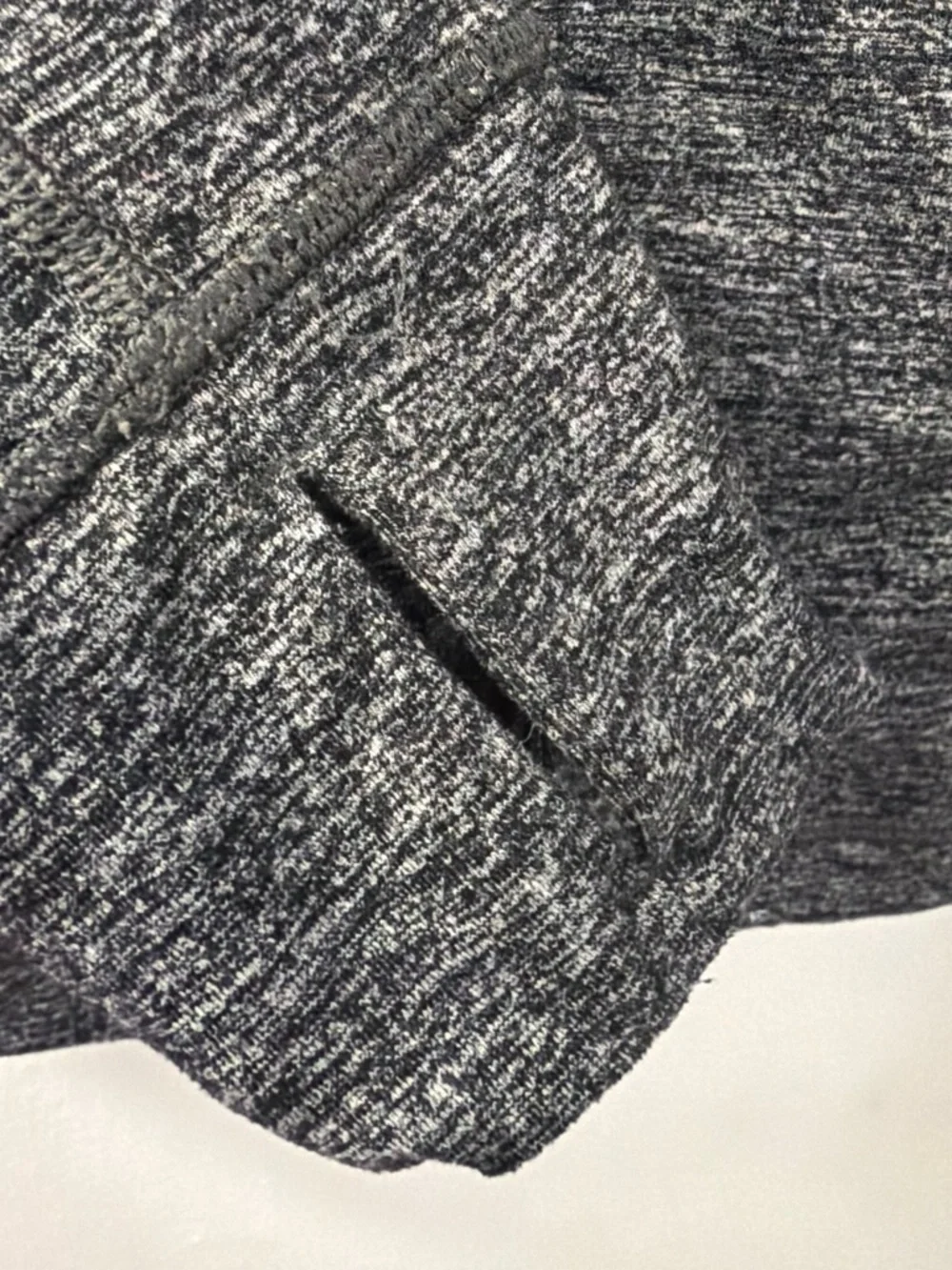 lululemon athletica Heathered Charcoal Full-Zip Jacket
